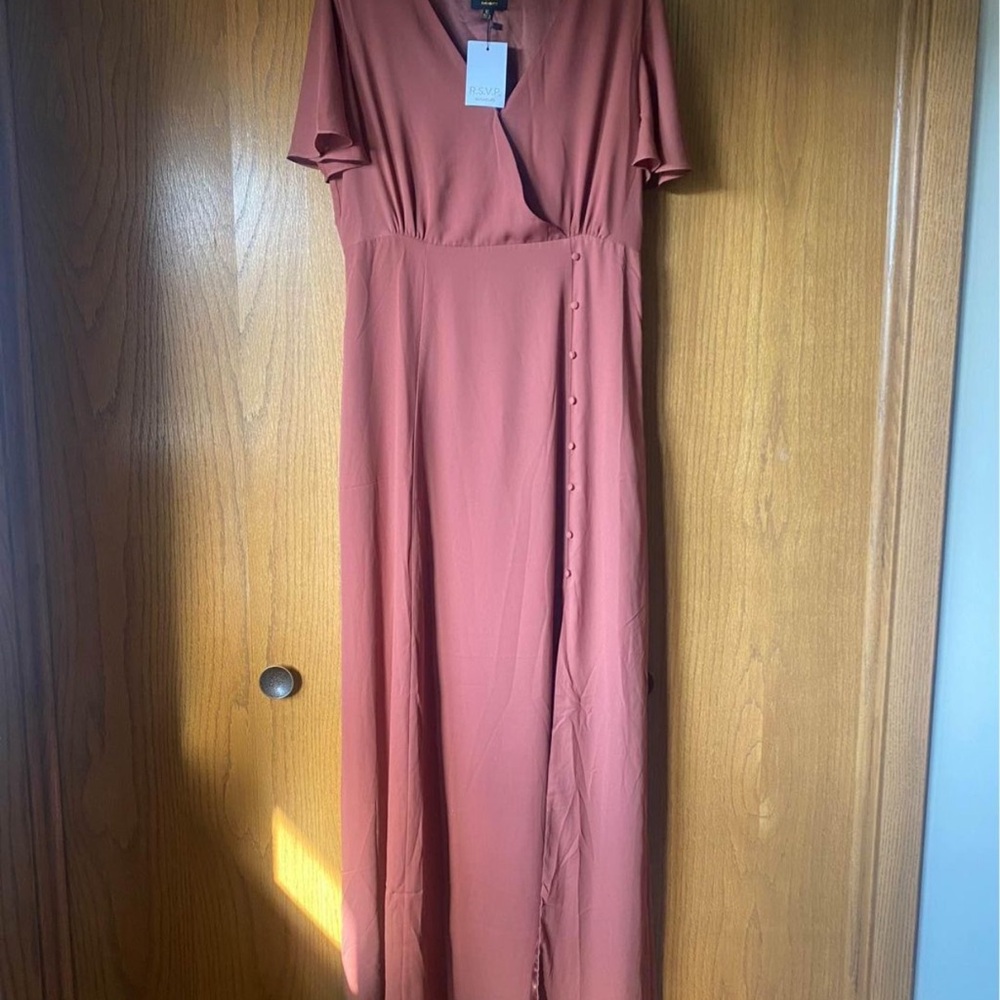 Vici Maxi Dress - Rust